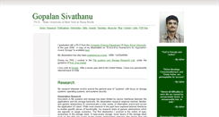 Desktop Screenshot of home.gopalan.net